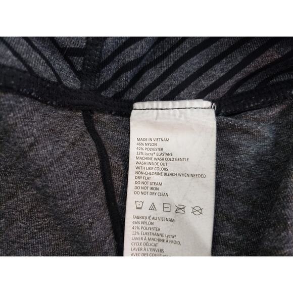 (O5) Prana womens Pants Size S Capris Activewear Leggings Striped Yoga Running - Picture 6 of 6